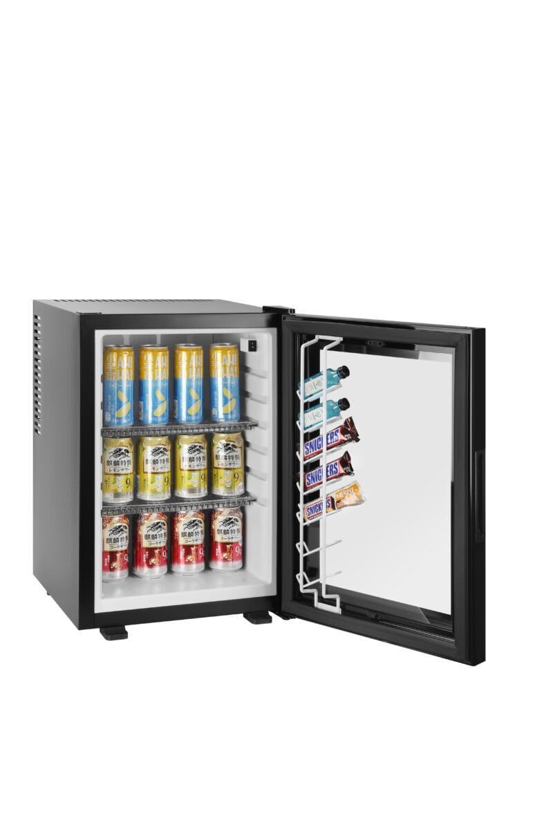 Minibar cu geam 40L silentios Termoelectric - imagine 2