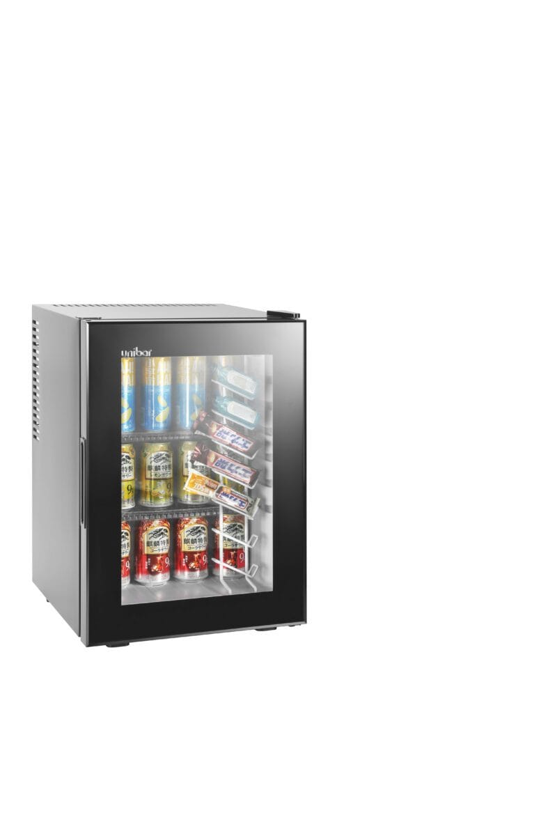 Minibar cu geam 40L silentios Termoelectric - imagine 3