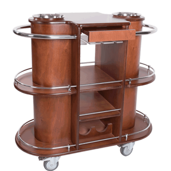 gheridon servire vinuri elegant Accacia 521