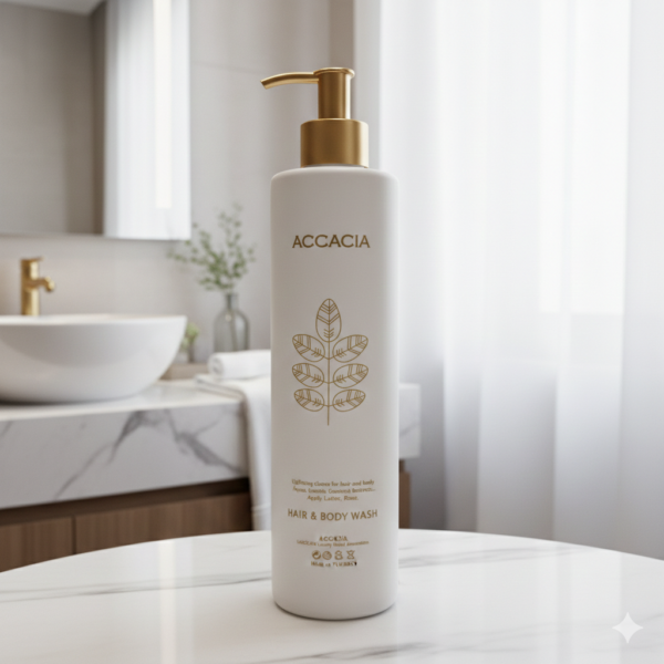 Șampon și gel de duș Accacia 450ml dispenser